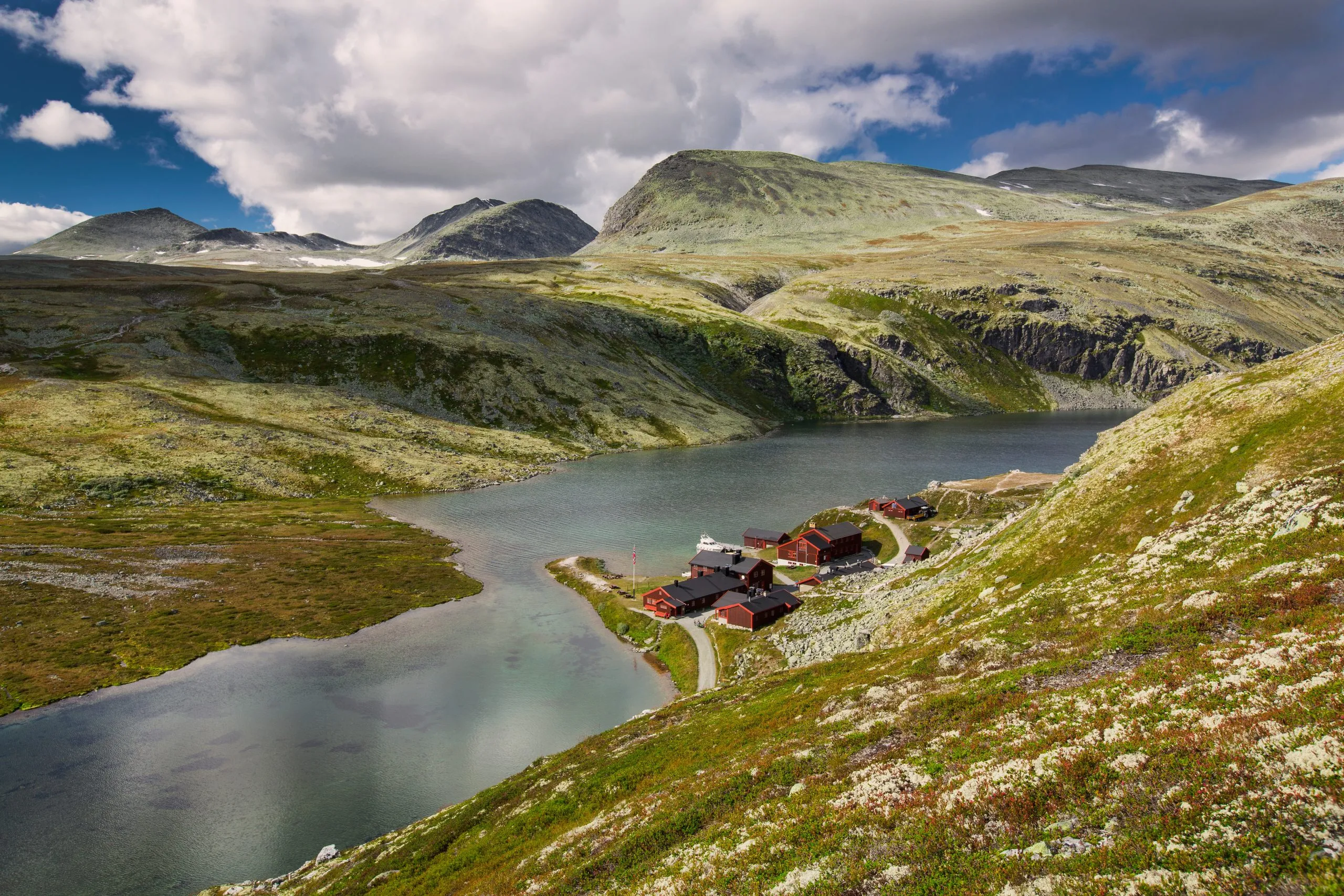 Nationaal park Rondane met Hütte Rondvassbu